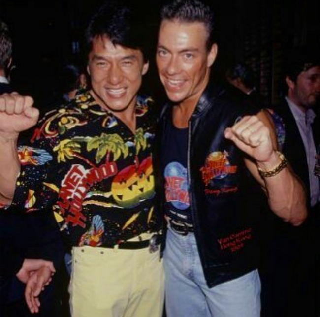 Jackie Chan és Jean-Claude Van Damme