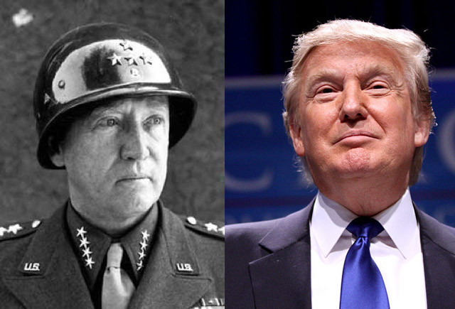 4. George Patton tábornok és Donald Trump