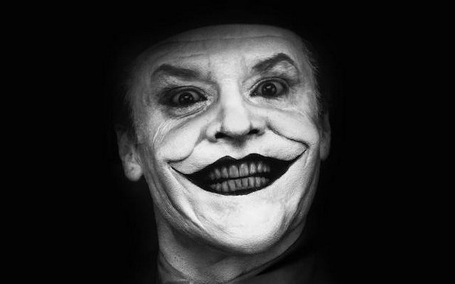28. Jack Nicholson, mint The Joker - Batman (1989)