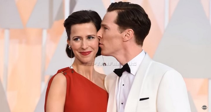 1) Benedict Cumberbatch (Doktor Strange) és felesége Sophie Turner