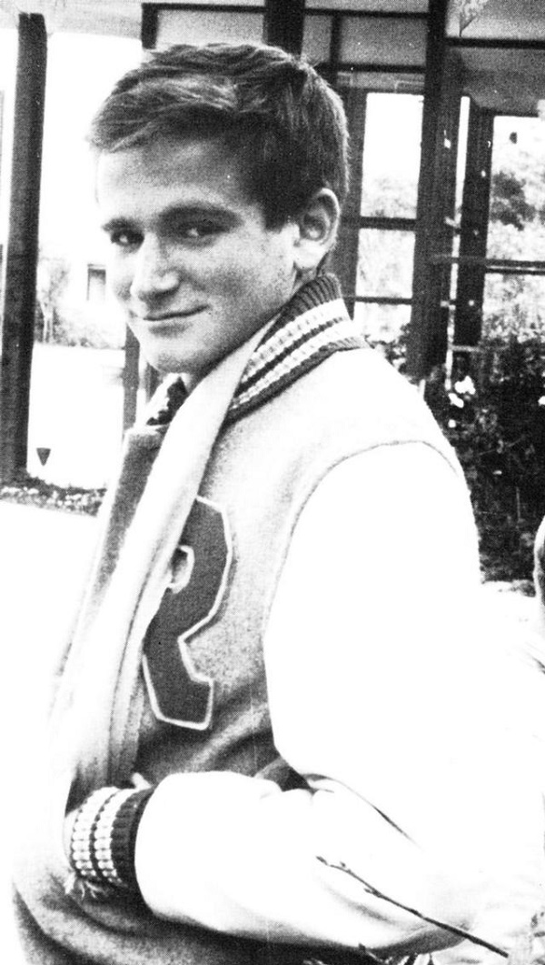 4. Robin Williams felsőéves középiskolásként. (1969)