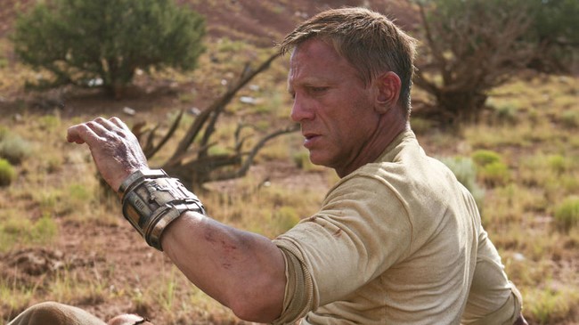 2) Daniel Craig a Cowboyok és űrlényekben