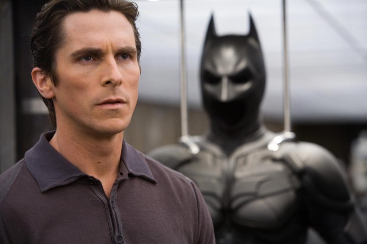 1) Batman/Bruce Wayne - Christian Bale