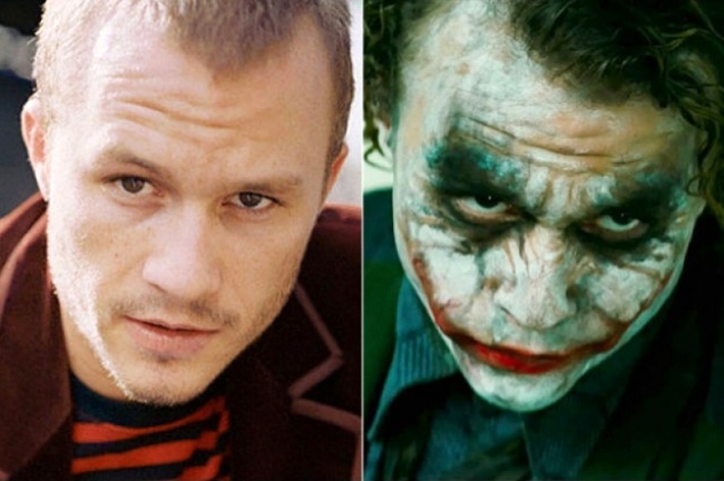 1) Heath Ledger — Joker
