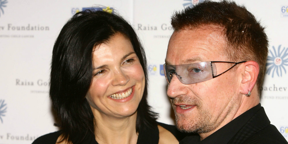 Bono és Alison Hewson