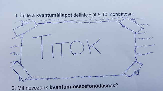 15 iskolai dolgozat, amit nem bírsz ki nevetés nélkül