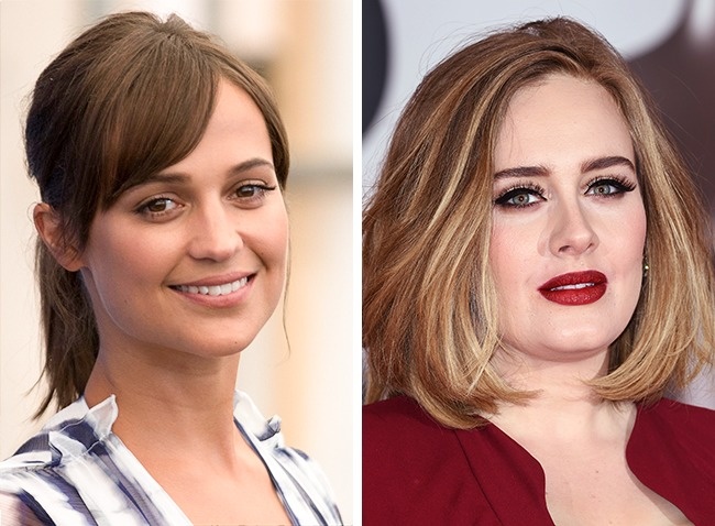 Alicia Vikander és Adele — 29 évesek