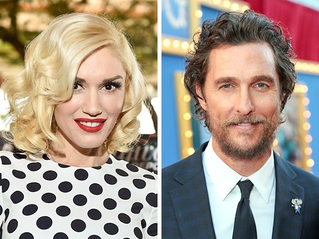 Gwen Stefani és Matthew McConaughey — 47 évesek