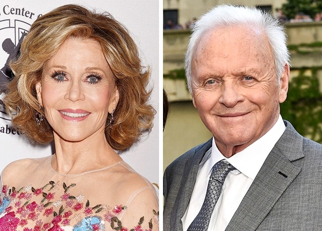 Jane Fonda és Anthony Hopkins — 79 évesek