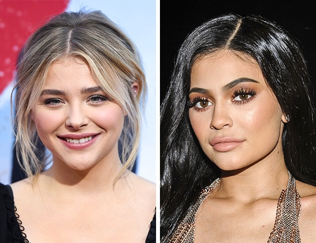 Chloë Grace Moretz és Kylie Jenner — 20 évesek