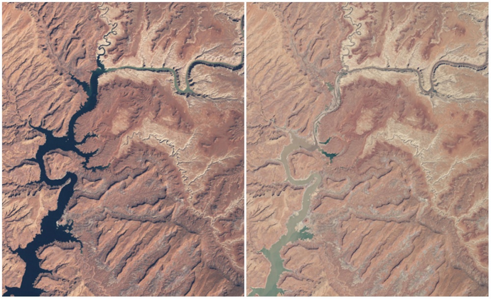 Powell-tó, Arizona és Utah államok határán.