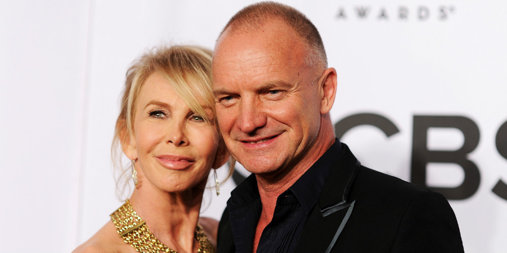 Sting és Trudie Styler