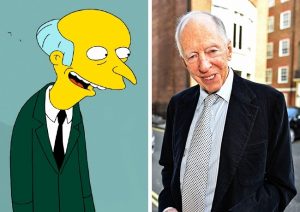 Montgomery Burns — Baron Jacob Rothschild