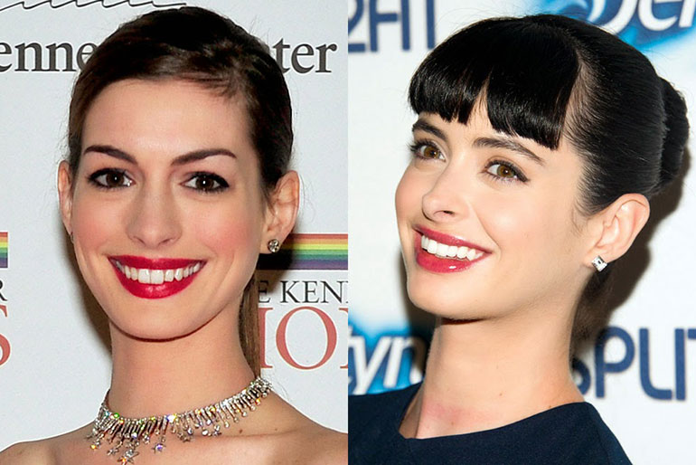 Anne Hathaway & Krysten Ritter