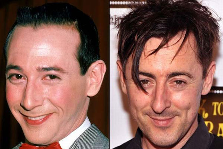 1) Pee-wee Herman & Alan Cumming