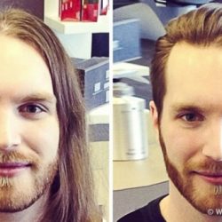 15 férfi, aki hihetetlenül jóképű lett a hajvágás után