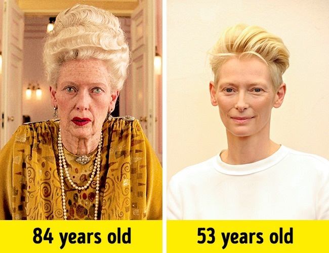 Madame Céline Villeneuve Desgoffe und Taxis / Tilda Swinton  (A Grand Budapest Hotel, 2014)