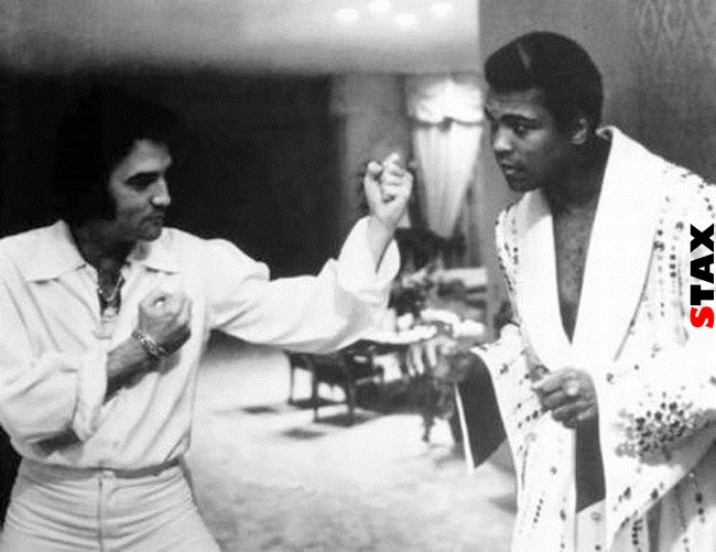 3) Elvis Presley és Muhammad Ali