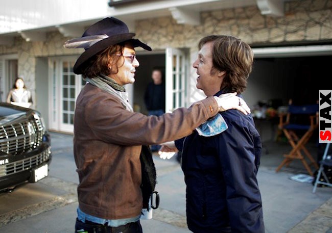 4) Johnny Depp és Paul McCartney