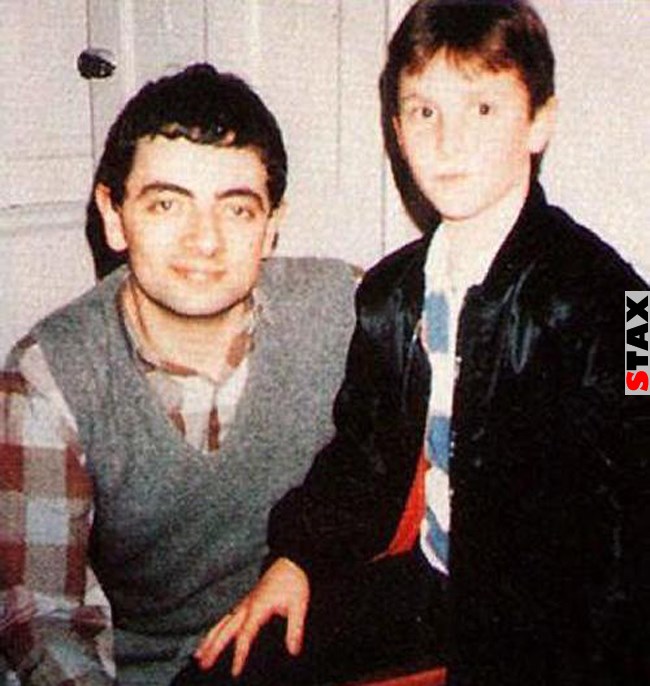 7) Rowan Atkinson és Christian Bale, 1985