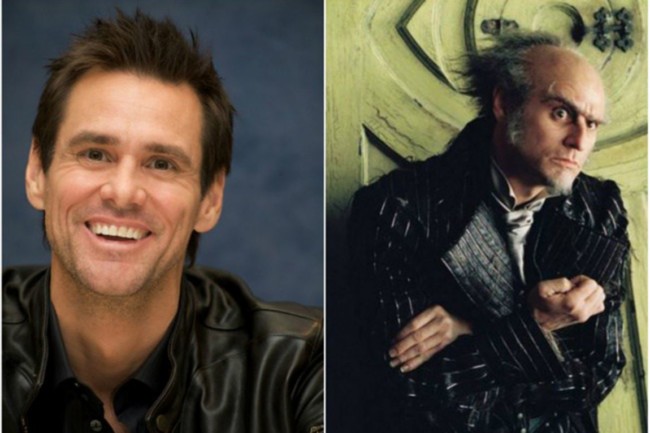 Jim Carrey – Olaf, “Lemony Snicket – A balszerencse áradása”