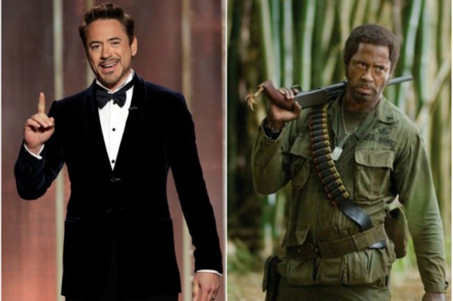 Robert Downey Jr – Kirk Lazarus, “Trópusi vihar”