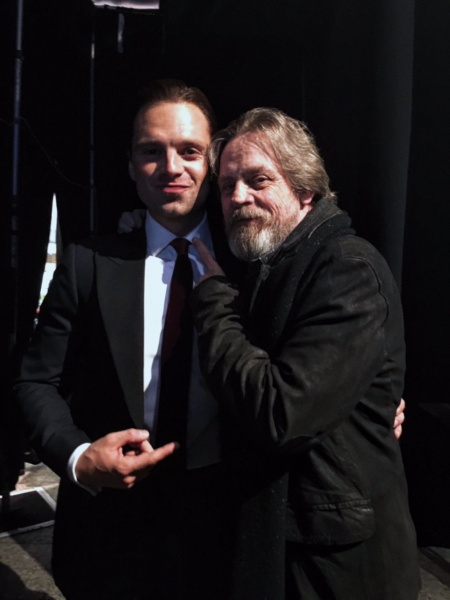 7) Mark Hamill és Sebastian Stan