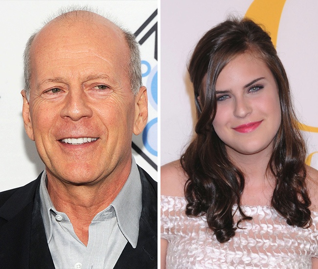 9) Bruce Willis és Tallulah Belle Willis