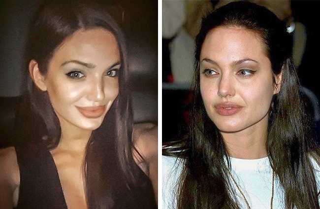 Chelsea Marr és Angelina Jolie