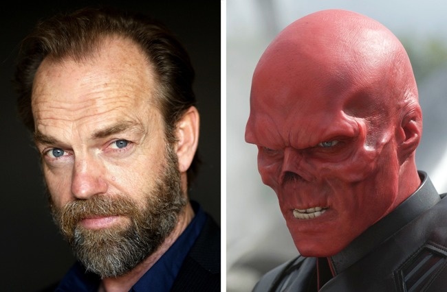 Hugo Weaving — Red Skull, Amerika kapitány: Az első bosszúálló