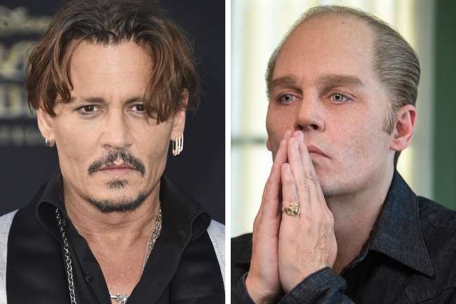 Johnny Depp — Whitey Bulger, Fekete mise