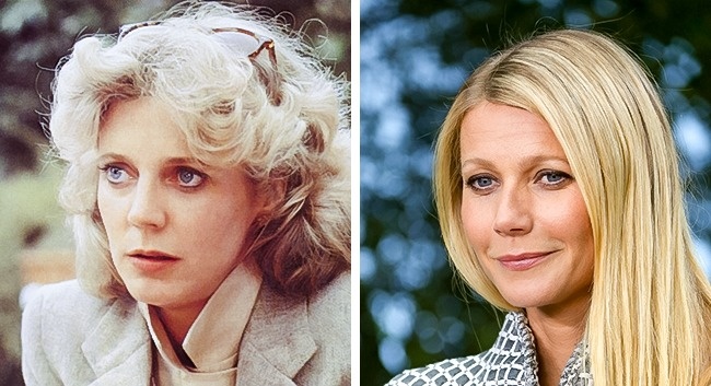 Blythe Danner (45 évesen) és Gwyneth Paltrow (44 évesen)