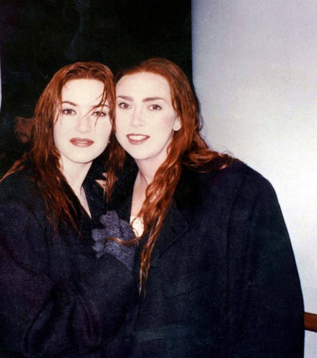 Kate Winslet és dublőre is túlélte a Titanic katasztrófáját.