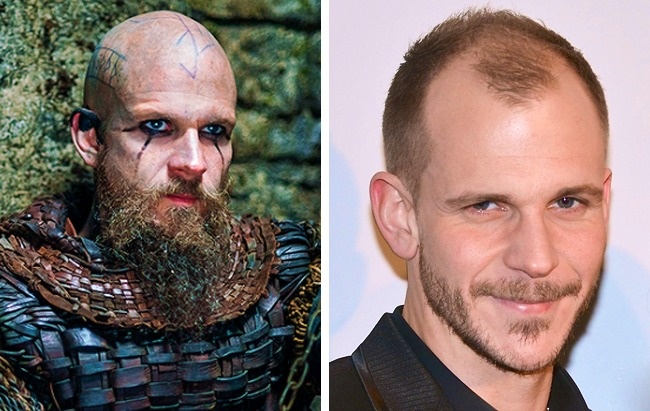 10) Vikingek: Gustaf Skarsgård (Flóki)