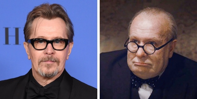 10. Gary Oldman - A legsötétebb óra, 2017