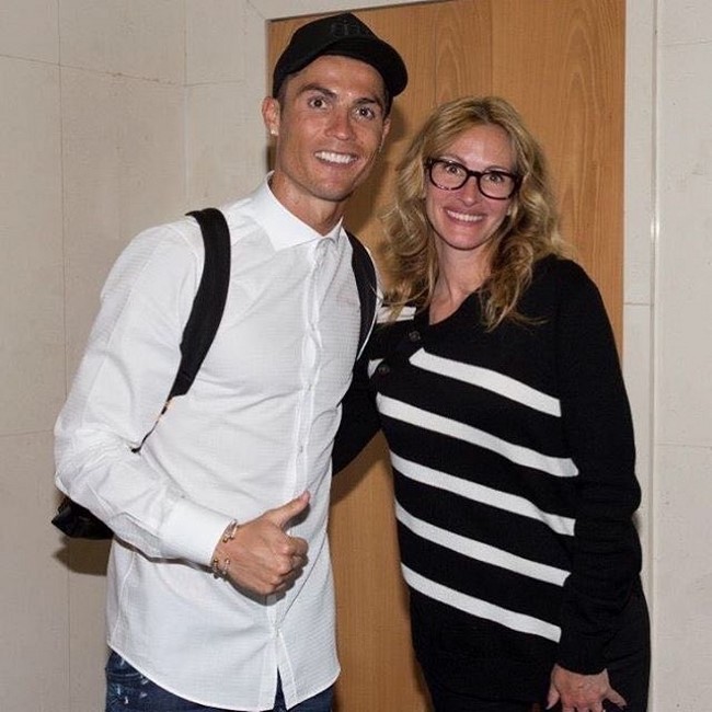 Cristiano Ronaldo és Julia Roberts