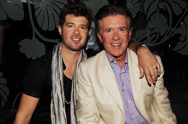 Robin Thicke és Alan Thicke