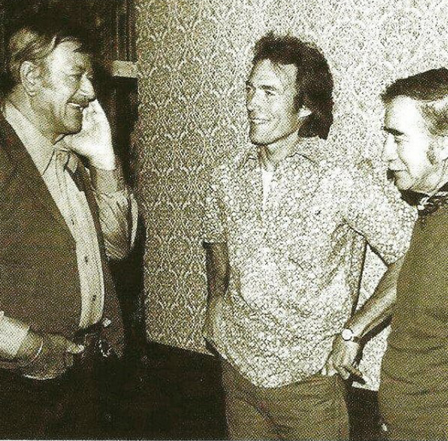 John Wayne, Clint Eastwood és Don Siegel