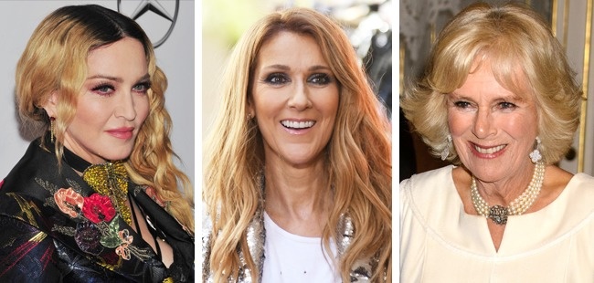 Madonna & Céline Dion & Kamilla, cornwalli hercegné