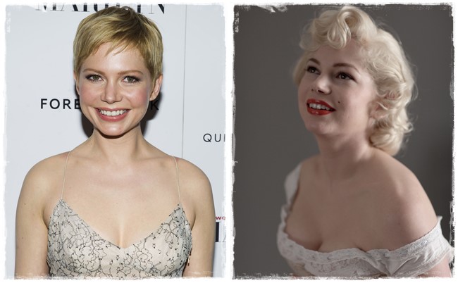 3) Michelle Williams az Egy hét Marilynnel című filmben