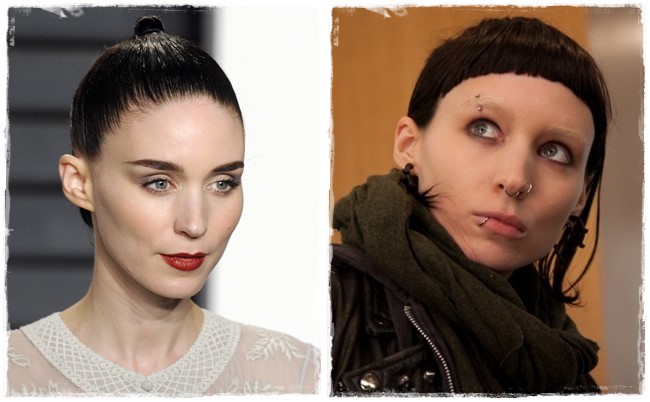 11) Rooney Mara a Tetovált lányban