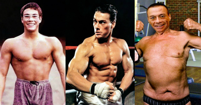 Jean Claude Van Damme így változott meg az évtizedek során