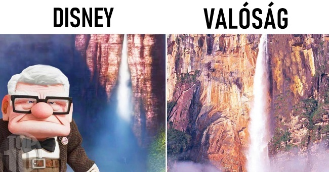 15 hely, amiből a Disney ihletett meríthetett