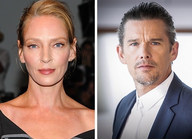 Maya és Levon Thurman-Hawke (Uma Thurman és Ethan Hawke gyermekei)