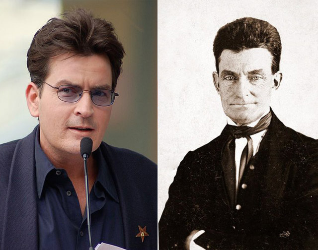 12. Charlie Sheen és John Brown