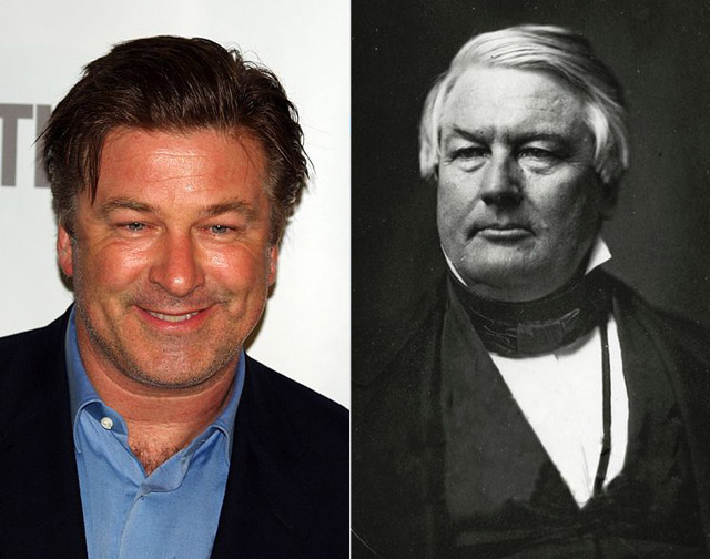 13. Alec Baldwin és Millard Fillmore