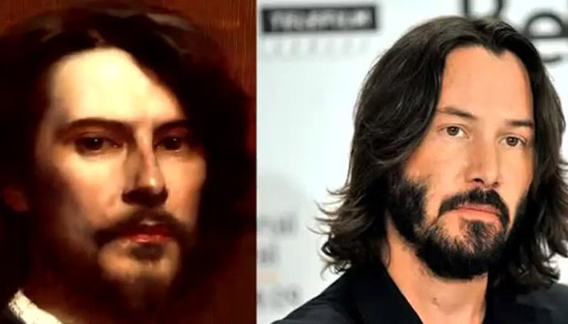 15. Keanu Reeves és Louis-Maurice Boutet de Monvet