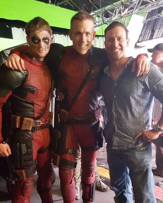 Ryan Reynolds és dublőre Will Erickson ("Deadpool")