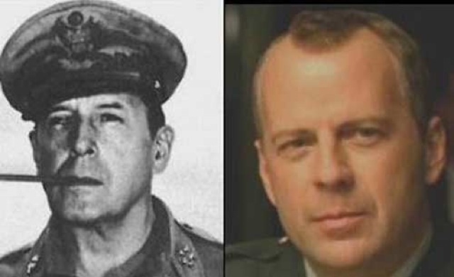 5. Douglas MacArthur alezredes és Bruce Willis