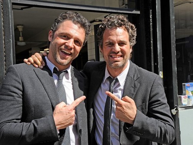 Mark Ruffalo és dublőre Anthony Molinari ("Szemfényvesztők")